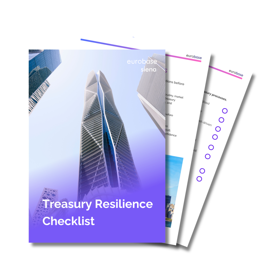 Treasury Resilience Checklist | Eurobase